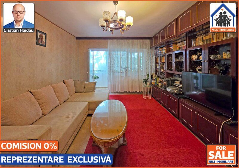 Decebal - Piata Alba Iulia Apartament 4 camere, 2 bai, 2 balcoane