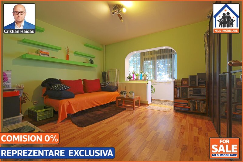 Decebal - Piata Alba Iulia Apartament 4 camere, 2 bai, 2 balcoane