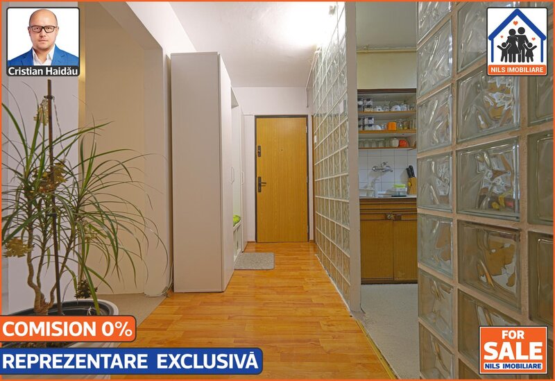 Decebal - Piata Alba Iulia Apartament 4 camere, 2 bai, 2 balcoane